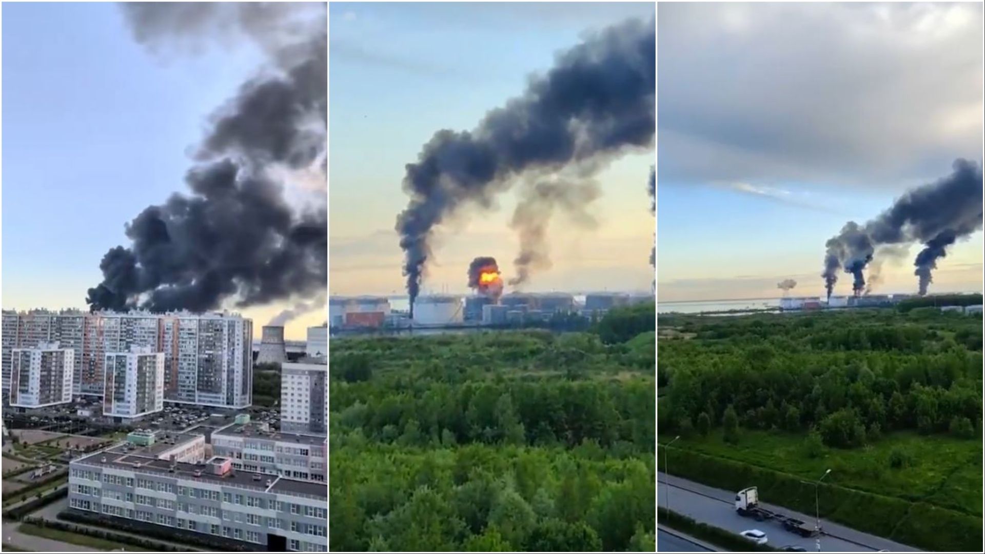 Ukraine attacks Russia's largest oil terminals in St. Petersburg hours before SPIEF