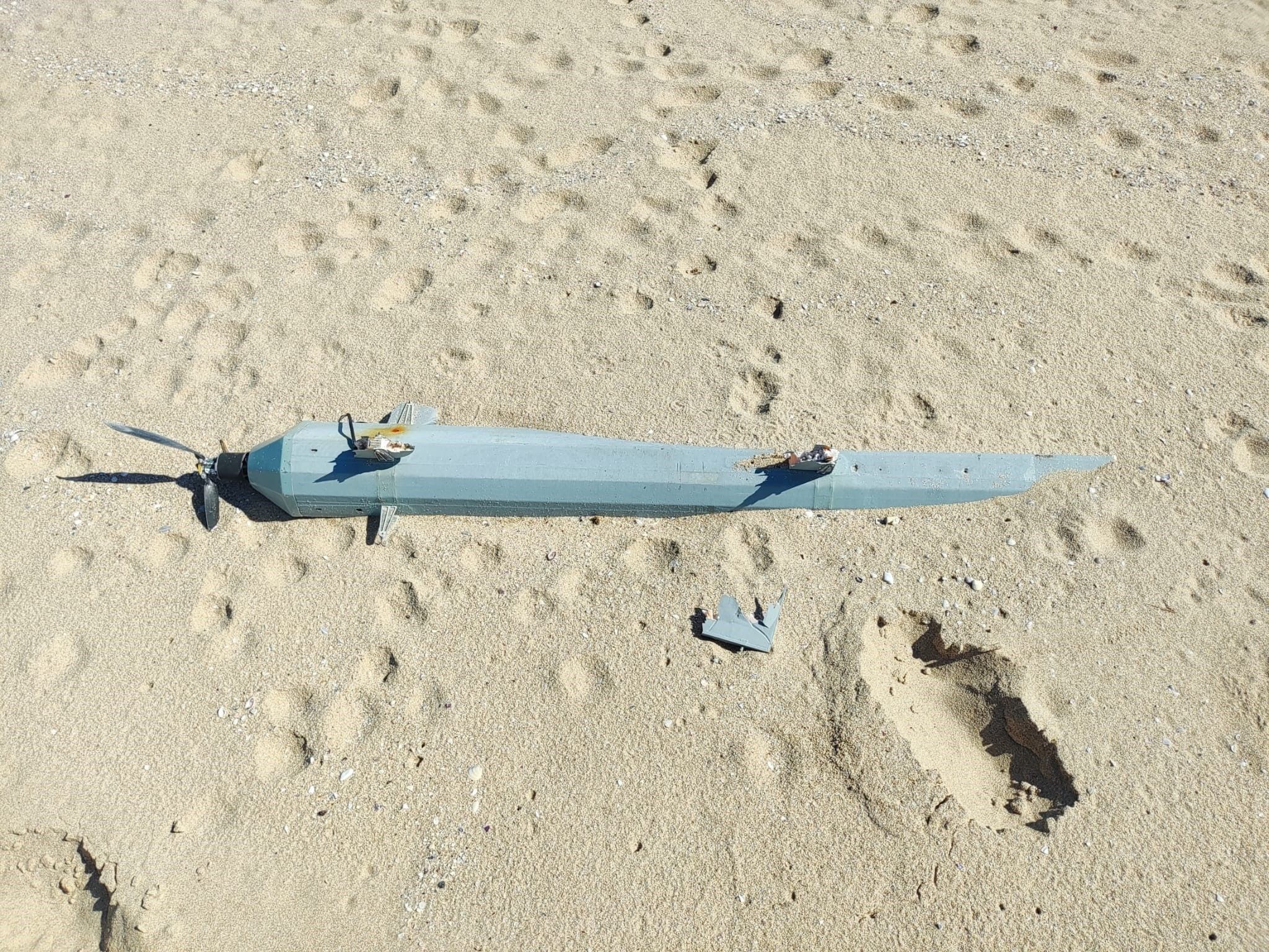 Aerial object carrying explosives found in Turkey