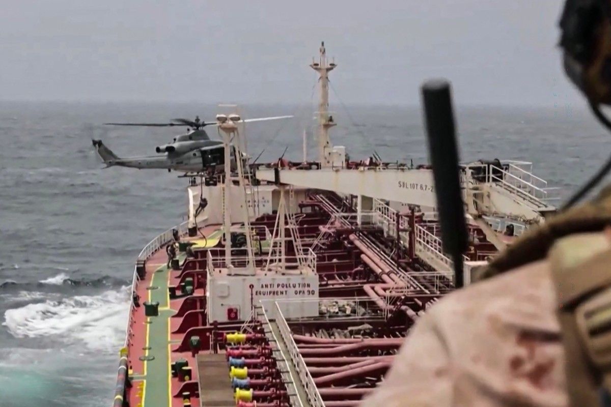 US forces strike vessel attempting to breach Iran port blockade