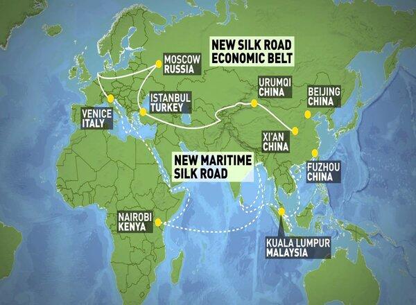 China's Silk Road initiative will be the world's largest ...