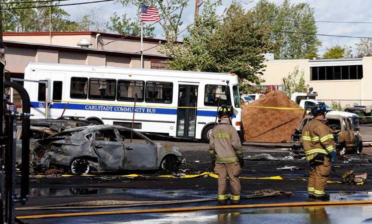 مقتل 2 بتحطم طائرة أمريكية خاصة بالقرب من مطار نيوجيرسى | البوابة