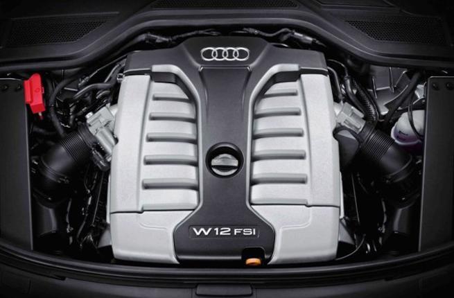 W12 двигатель audi a8