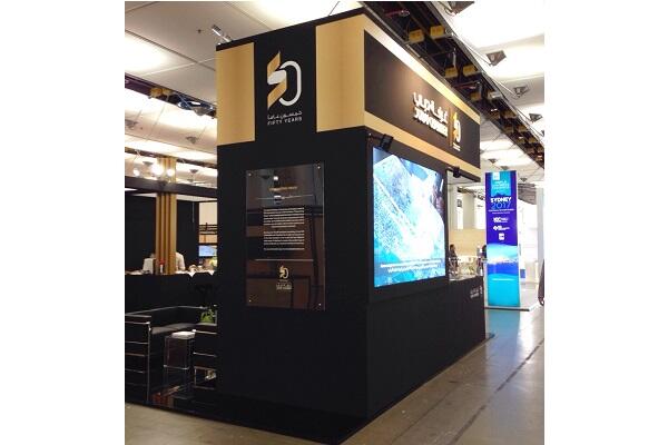 جناح غرفة دبي في المؤتمر التاسع للاتحاد العالمي لغرف التجارة بتورينو