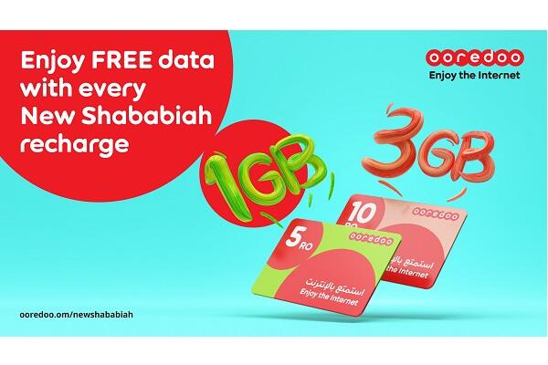 Ooredoo Gives New Shababiah Customers Free Data With Every Recharge Al Bawaba