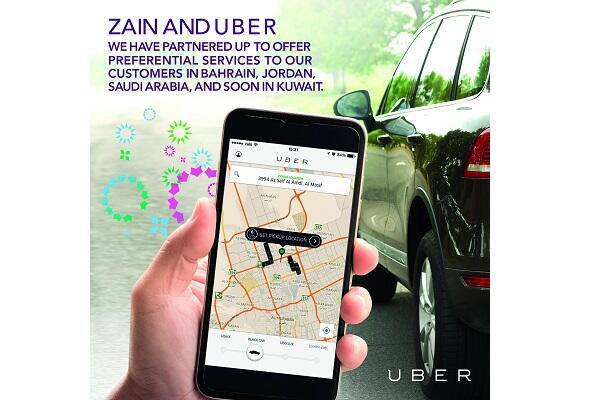 Zain And Uber Announce Strategic Partnership Across The Middle East Al Bawaba