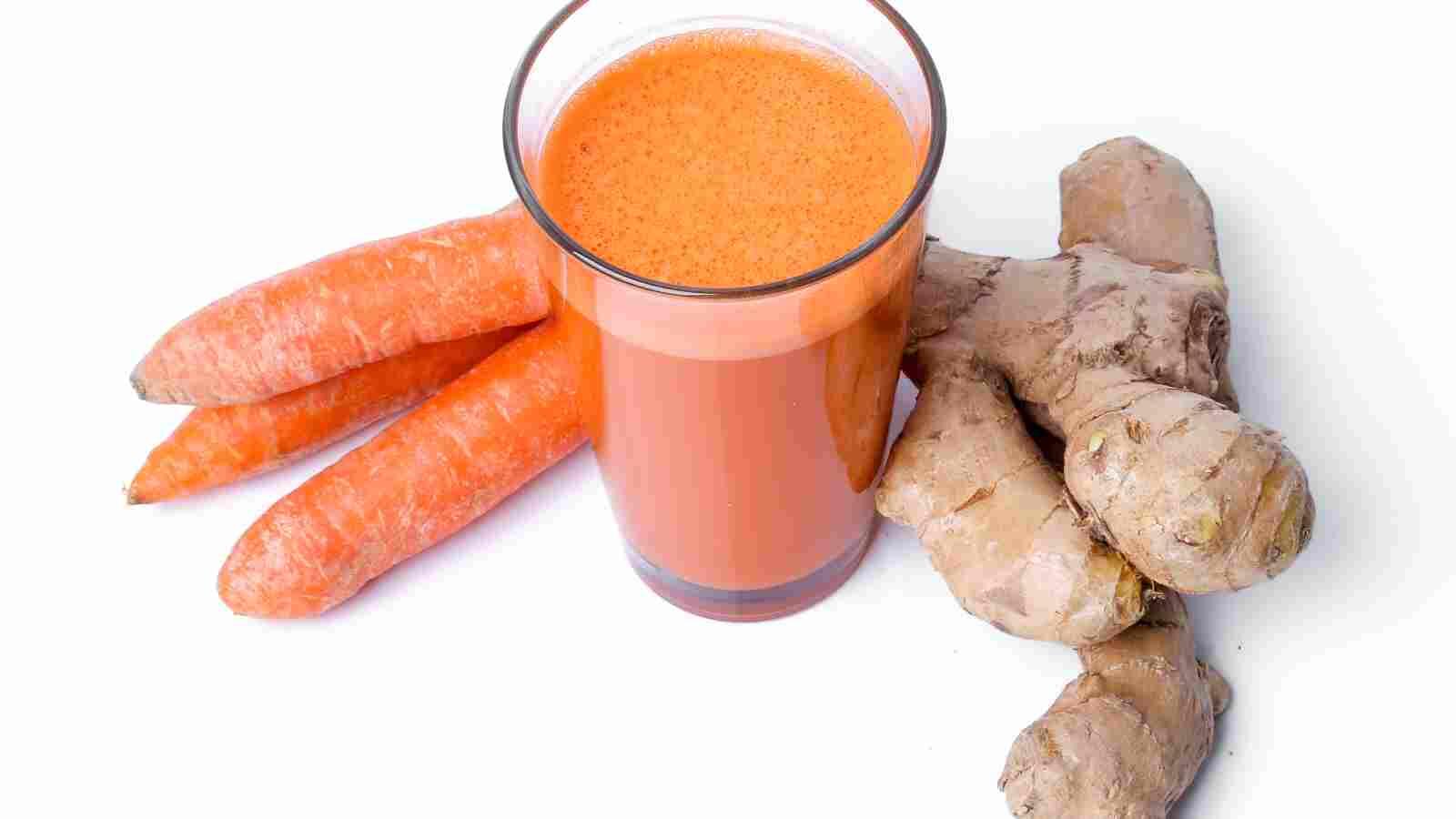 تعرف على فوائد عصير الجزر والزنجبيل