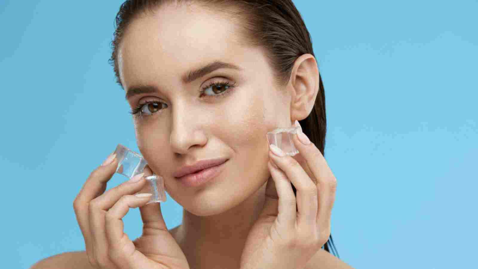 8 فوائد لوضع الثلج على الوجه البوابة