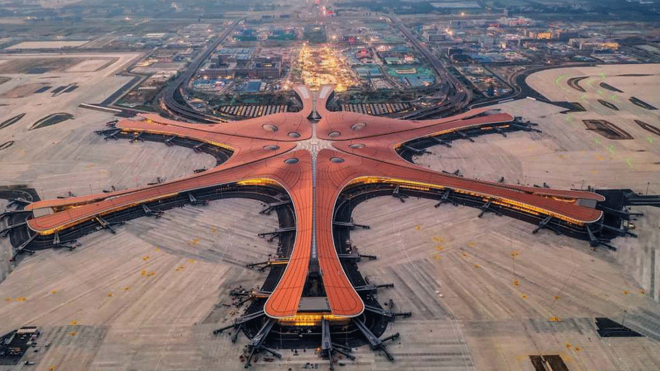 New 11 Billion StarShaped Airport Opened in Beijing Al Bawaba