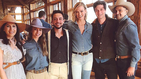 Prince Hussein and Princess Salma of Jordan Attend Karlie Kloss and  Josh Kushner's Wedding