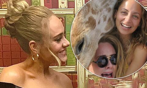 فيديو مضحك لأديل تقفز خوفًا بعدما أرعبتها نيكول ريتشي.. ورسالة مضحكة بمناسبة عيد ميلاد الأخيرة!