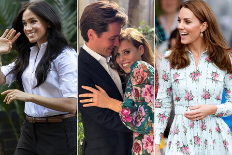 العين بالعين والسن بالسن.. الأميرة بياتريس تثأر لشقيقتها يوجيني وتسرق الأضواء من دوقي ساسكس في ذكرى زواجهما!