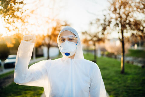 Wedding Still on! Indian Couple Marry in Hazmat Suits as Bride Tests Covid-Positive