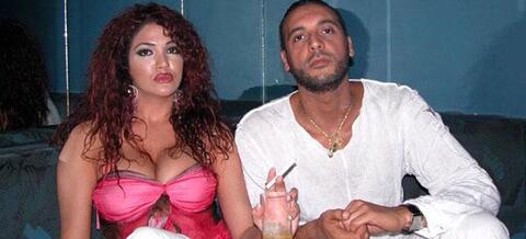 العارضة ألين سكاف زوجة نجل القذافي تدهس شرطيين سوريين