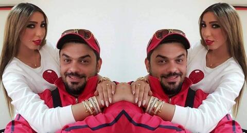 دنيا بطمة وقُبلة حميمية من محمد الترك.. والجمهور يسخر منهما