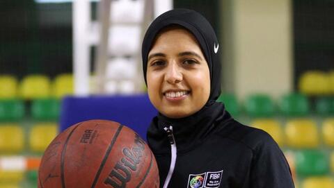 Sarah Gamal: First Arab Veiled Woman to Referee Basketball at The Olympics
