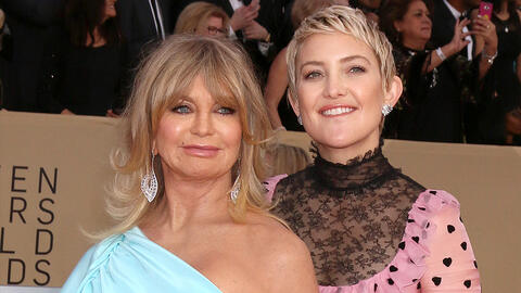 Family Joy! Kate Hudson Spends Her 42nd Birthday With Her Mom Goldie Hawn 