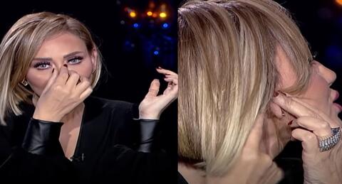 ريهام سعيد تُظهر للشاشة أنها لا تمتلك أُذنين...وتصرح أنه تم إزالة أنفها ثلاث مرات!