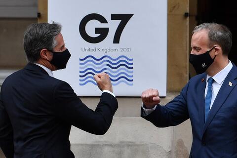 London Plays Host G7 Foreign Ministers Meet