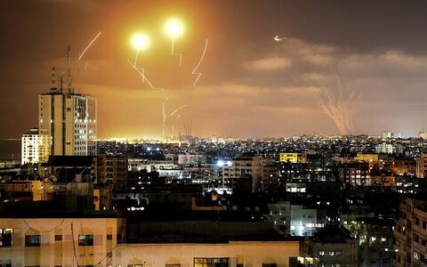 Scene in Gaza Reflects Heaviest Fighting Between Bitter Enemies Since 2014