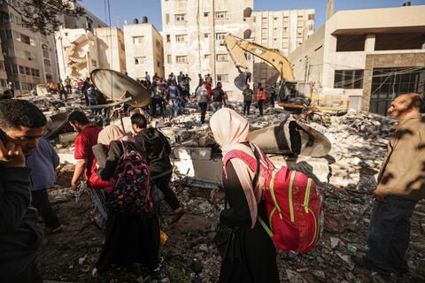 World Stand for Palestine as Israeli Bombardment of Gaza Leaves an Infant Without His Whole Family
