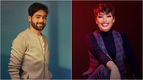 مشهد احتضان فاطمة الصفي لحمد أشكناني يثير غضب رواد مواقع التواصل.. 