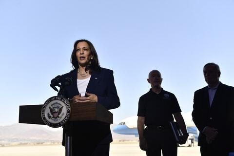 Kids Not Politics! Kamala Harris at The US-Mexico Border