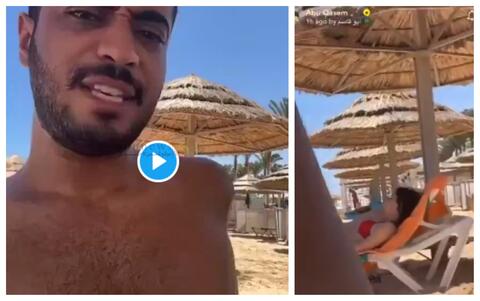 فضيحة سائح سعودي في أوكرانيا.. تعرى على الشاطئ وتحرش بالفتيات