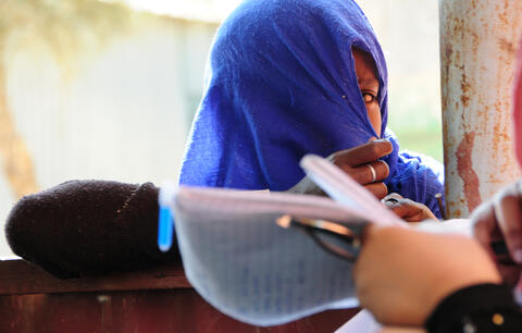 Arab Women and Girls in a UNFPA Campaign to Meet Their Sex Health and Hygiene Needs 