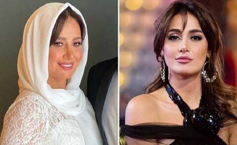 حلا شيحة خارج النقابة ووالدها يهاجمها