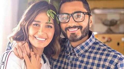 حلا شيحة خارج النقابة ووالدها يهاجمها