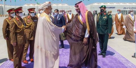 محمد بن سلمان وسلطان عمان يشاهدان نهائي أوروبا في 