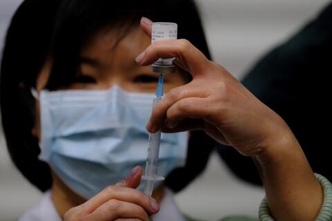 Taiwan's President Jabbed Locally-Produced COVID-19 Vaccine