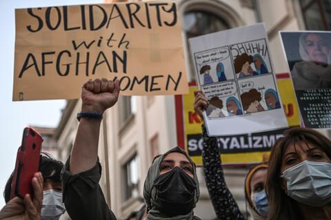 The US Puts Afghani Airlift on Pause While Bahrain Welcomes Refugees 