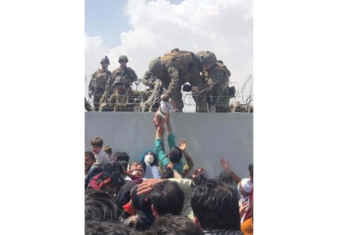The US Puts Afghani Airlift on Pause While Bahrain Welcomes Refugees 