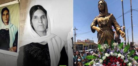 The Taliban Blows up Statue of Hazara Leader Abdul Ali Mazari