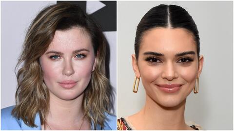 كيندال جينر تتأرجح عاريةً في الهواء خلال الترويج لحملة إعلانية!