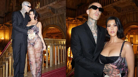 Kourtney Kardashian And Travis Barker Enjoy Romantic Venice Getaway