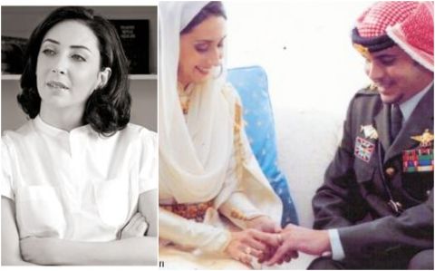 تاج الأميرة رجوة الحسين يحمل عبارات عربية.. ما هي؟
