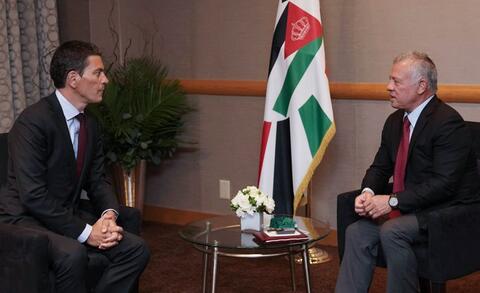 Israeli President Herzog Says He Met King Abdullah in Jordan Last Week 