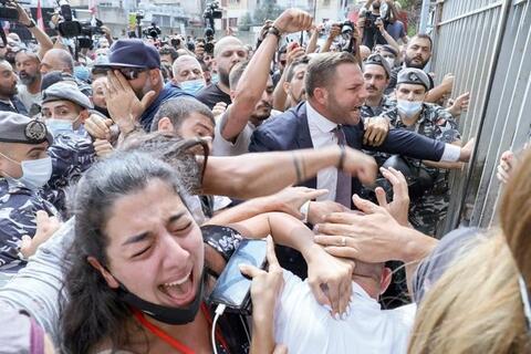Reinstate Judge Bitar! We Need to Know Who Caused The Port Explosions Beirutis Demand 