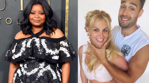 Octavia Spencer Asks Britney Spears to Make Sam Asghari Sign a Prenup!