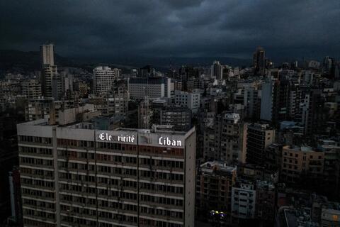 Lebanon Sinks Into Darkness as Power Plants Run Out of Fuel