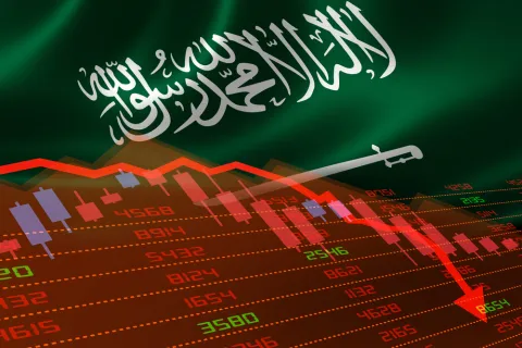 الأسهم السعودية تخسر 394.55 مليار ريال من قيمتها السوقية خلال جلستين