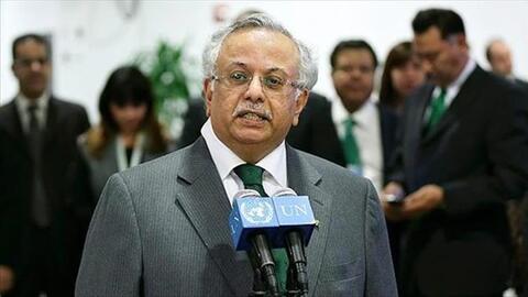 فيديو: مندوب السعودية يهاجم الرئيس السوري وحزب الله 