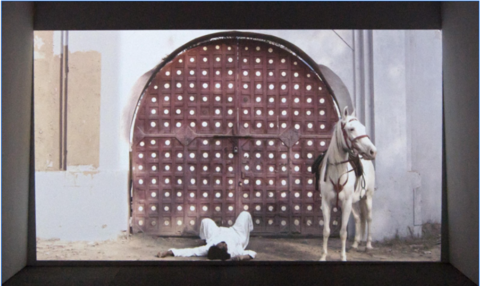Iraqi Artist Wins Top Record For Pin-and-Thread Portrait of Logina Salah 
