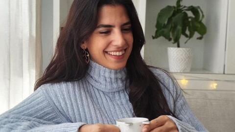 أجمل إطلالات كارمن بصيبص بطلة المسلسل المنتظر 
