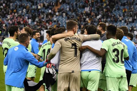 تشكيلة أتلتيك بلباو المتوقعة أمام ريال مدريد اليوم في نهائي السوبر الإسباني