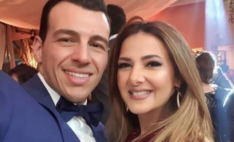 هكذا احتفل زوج دنيا سمير غانم بعيد ميلادها