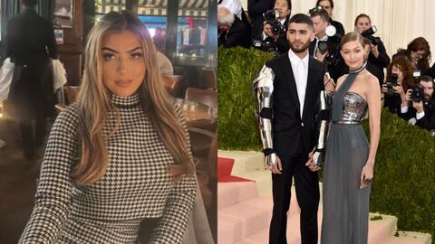 زين مالك يخون جيجي حديد مع هذه المثيرة على طريقة Fifty Shades of Grey 