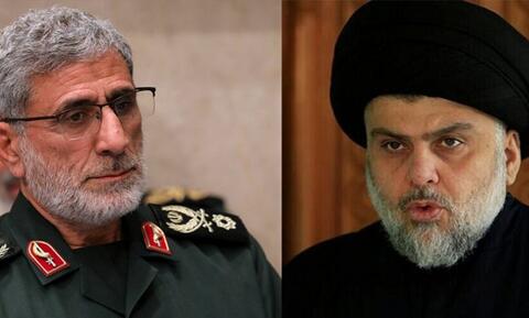 الصدر يتمسك برفض اشراك المالكي بعد اجتماعه بـ قأآني